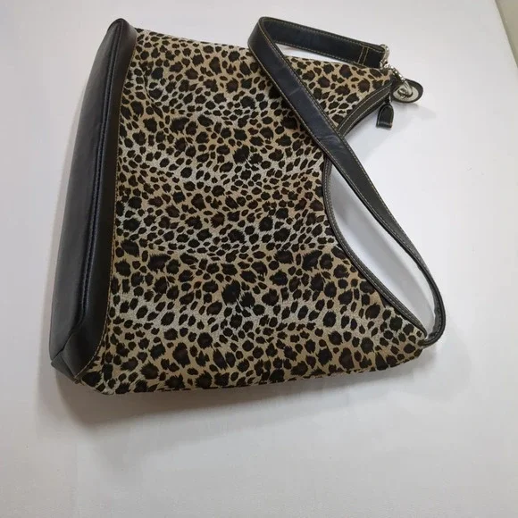 Charter Club Classics Leopard print shoulder purse - Picture 12 of 12